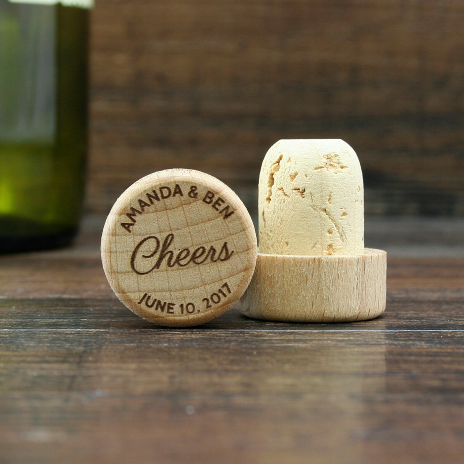Personalized Wine Stoppers Bulk Cheers Wine Stopper Wedding Etsy