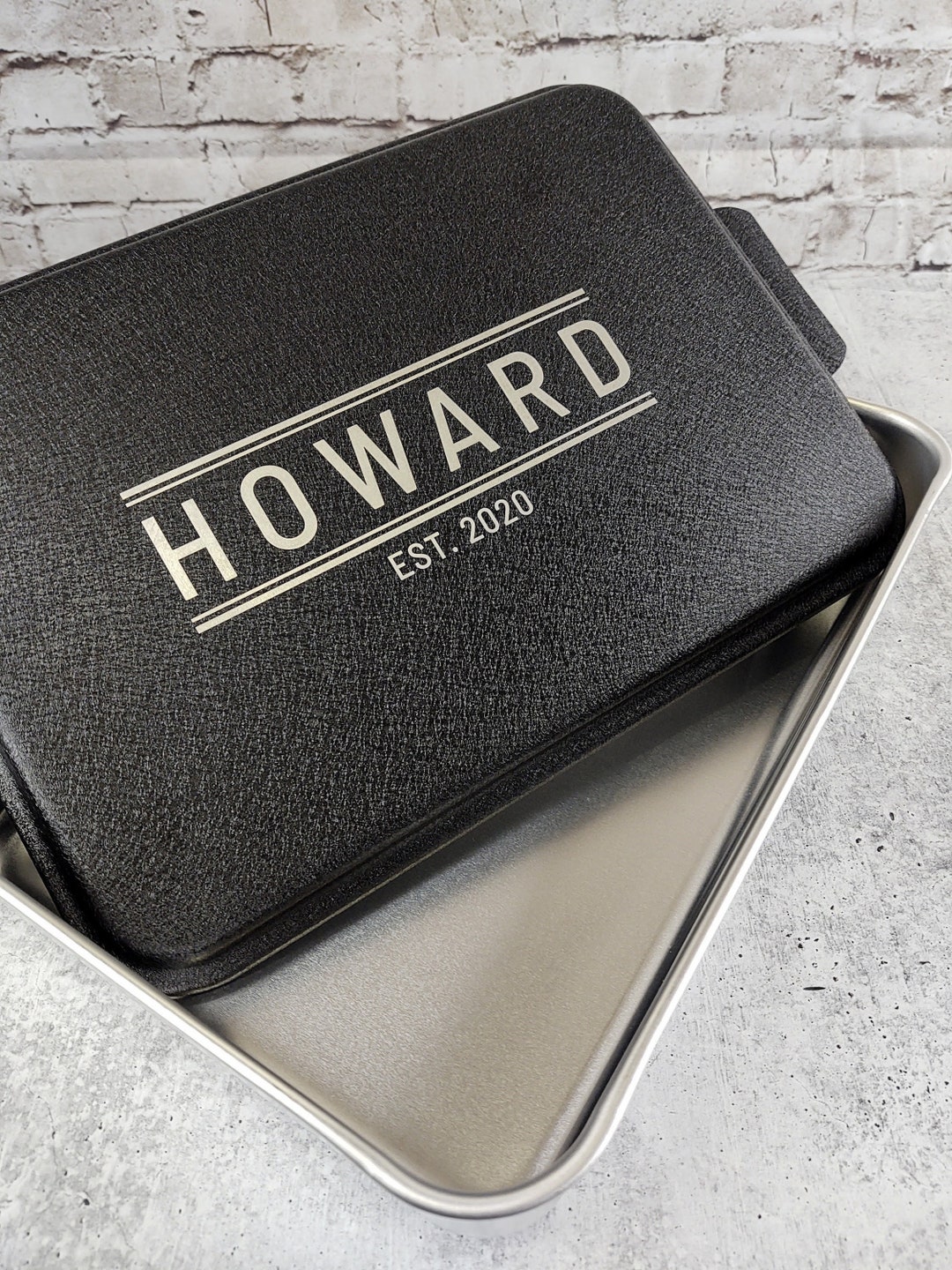 Custom Cake Pan for Home, Personalized 13x9 Aluminum Cake Pan With Lid