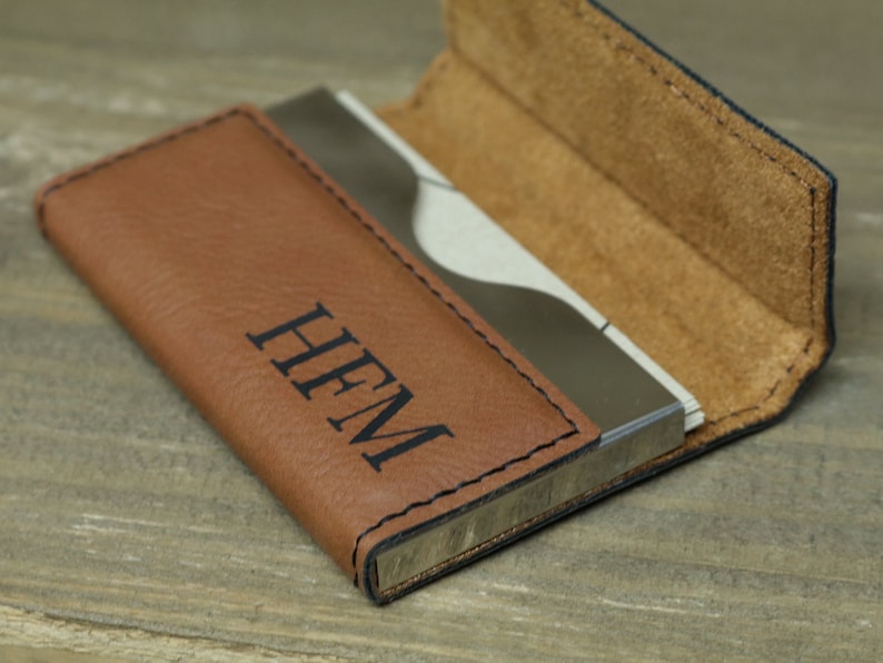 Personalized Business Card Holder 