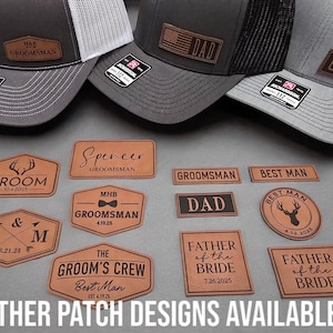 Chapeau papa avec drapeau américain, chapeaux drapeau américain personnalisés, chapeau de camionneur avec monogramme, chapeau Richardson 112 patch en cuir snapback, chapeau de fête des pères image 7