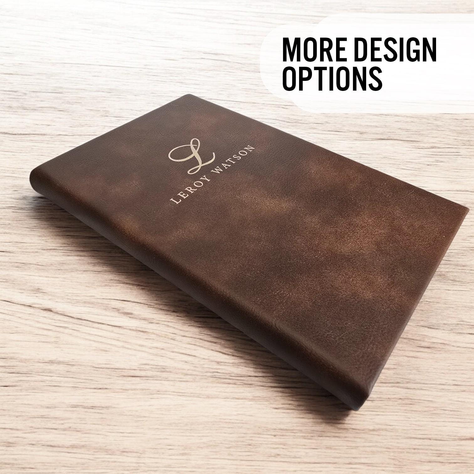 Personalized Journal for Men, Monogramed Lined Journal, Personalized ...
