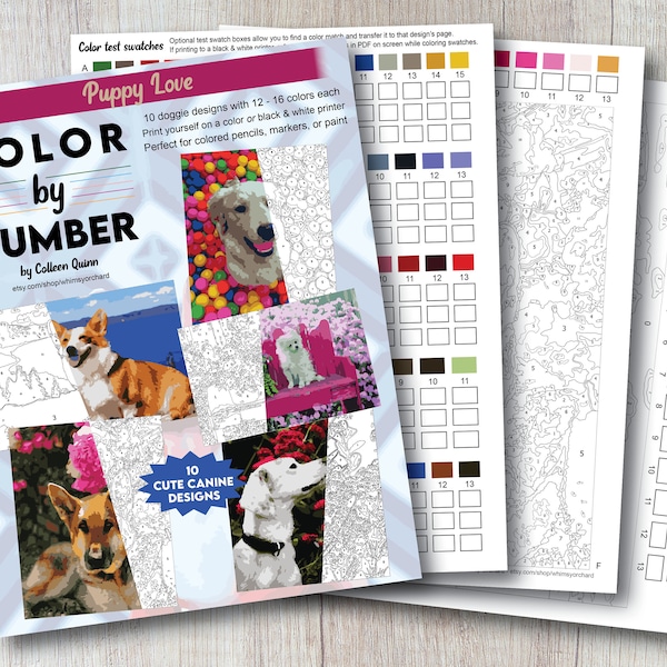paint-by-number-dogs-printable-etsy