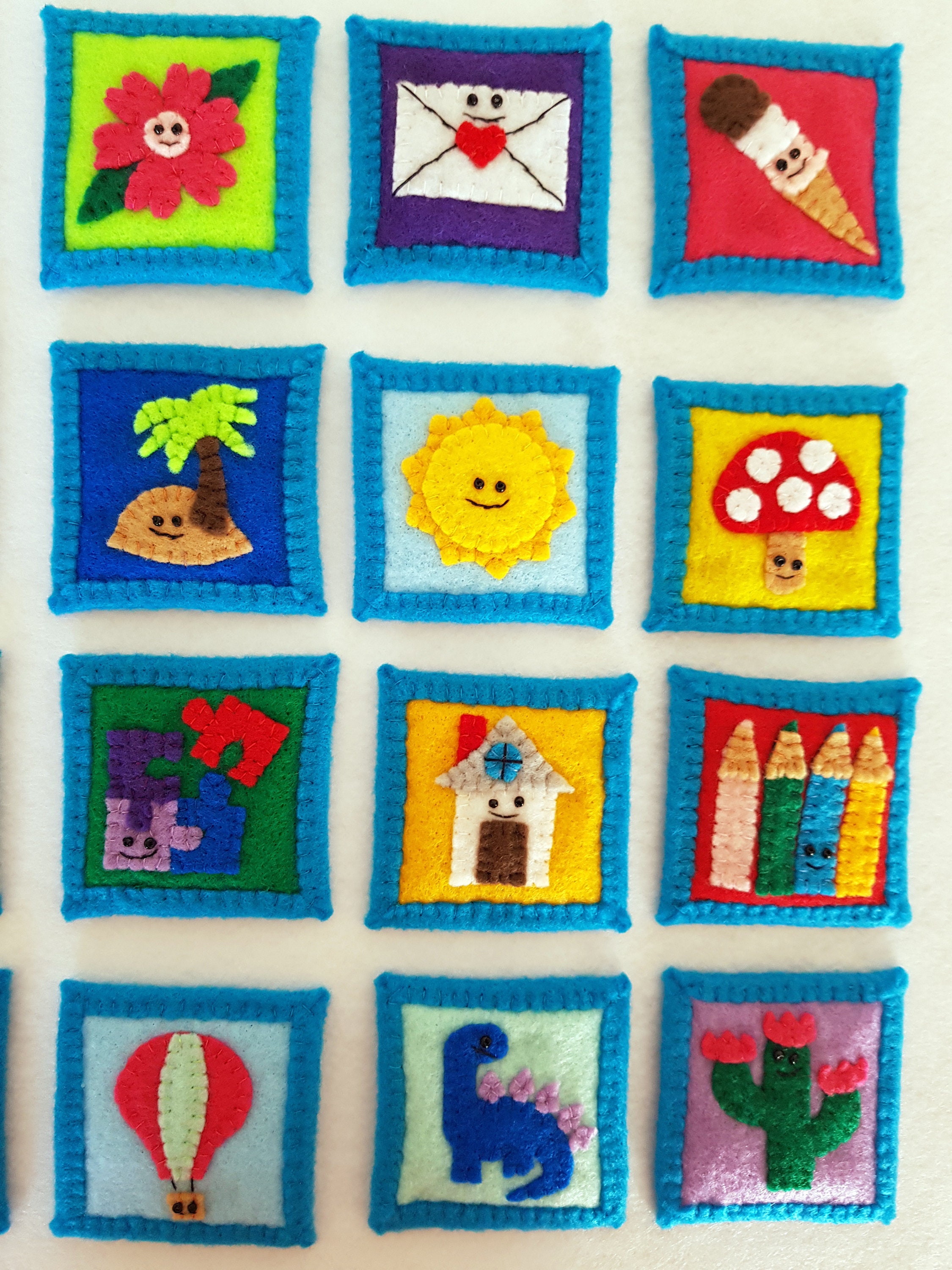 Pattern - Matching / Memory Game - DIY Felt - Etsy