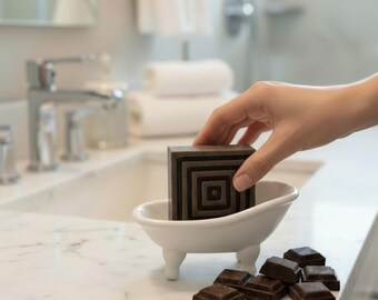 Chocolate Handmade Soap – Luxurious Dessert for Your Skin