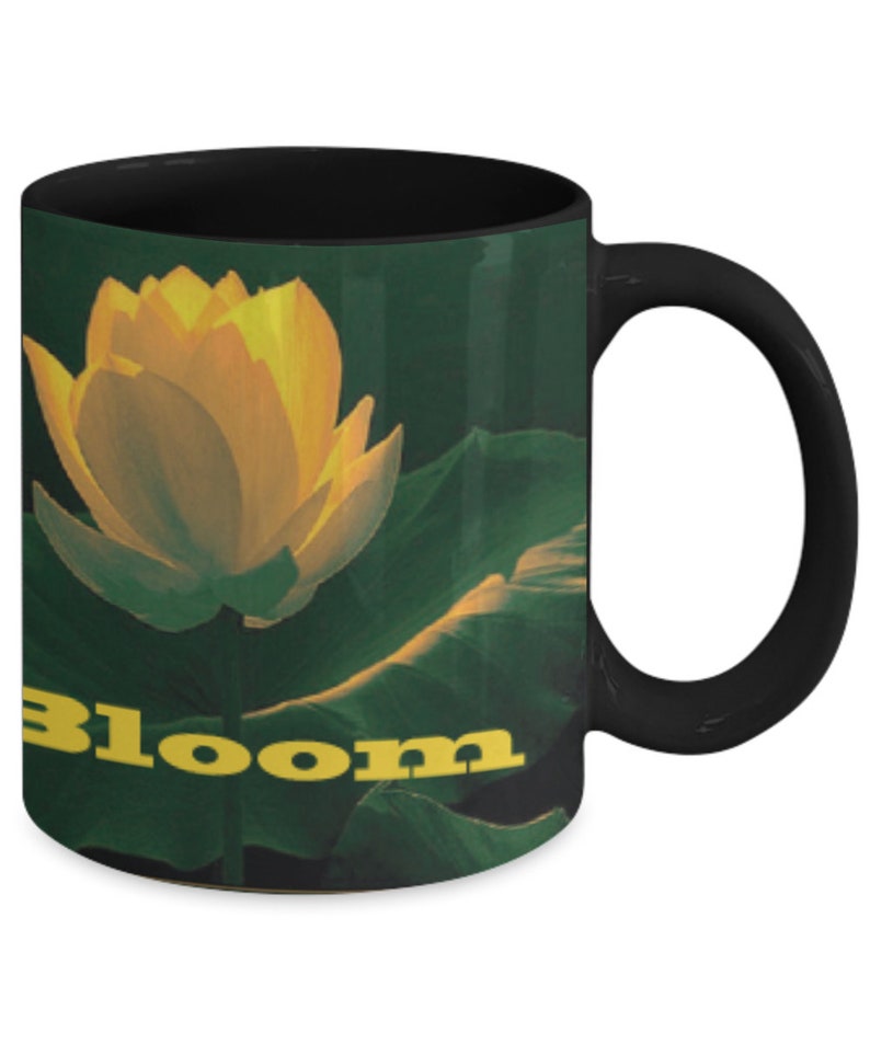 Affirmation Mug: I Choose To Bloom image 1