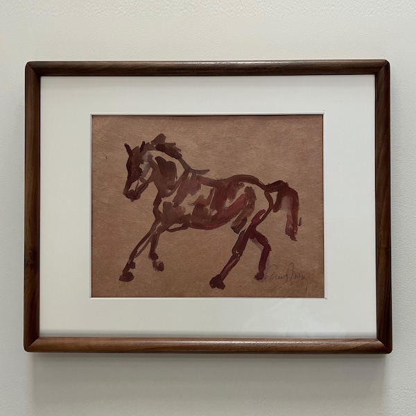 HORSE WATERCOLOR 1 art print, wall art, home decor