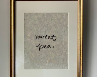 SWEET PEA art print