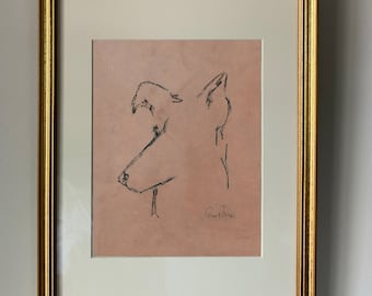 DOG SKETCH 8 art print