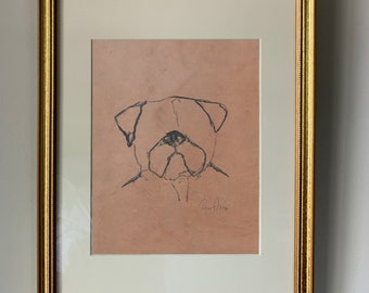 DOG SKETCH 12 Kunstdruck