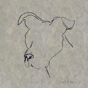 DOG SKETCH 11 Art Print, Wall Art, Home Decor, Dog Sketch Art - Etsy