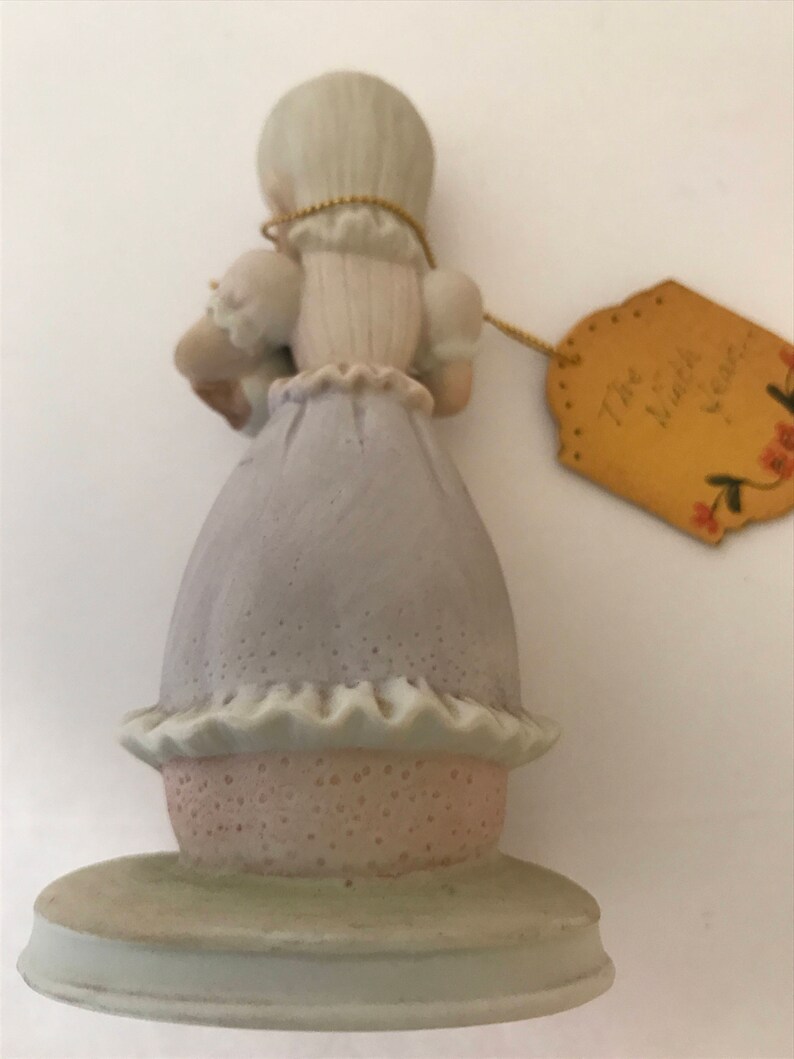 Cake Topper Vintage Adorable Birthday girl Age 9 George-Lefton Japan