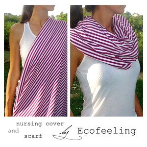 Nursing cover scarf/Nursing cover/Nursing scarf/Breastfeeding cover/Nursing Shawl/Modern mom