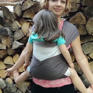 Algodón Meh Dai, portabebés Mei Tai, Bei Dai GuGaSling Umber, envoltura tejida para bebés, portabebés ajustable, cabestrillo para bebés, regalo de baby shower
