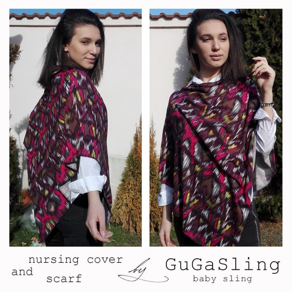 Nursing Cover Poncho Scarf Tfeeding Wrap Shawl Modern Mom Baby Car Seat Stroller Cover Swaddle Tfeeding Poncho S Can Also Be Used As A Scarf Top Or An