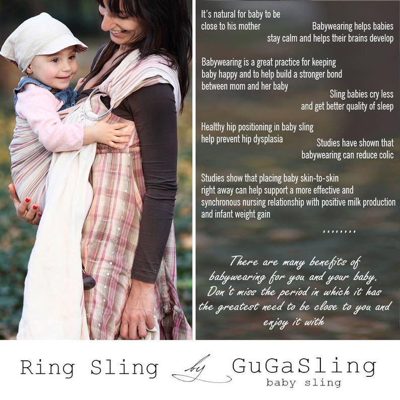 pleated shoulder ring sling