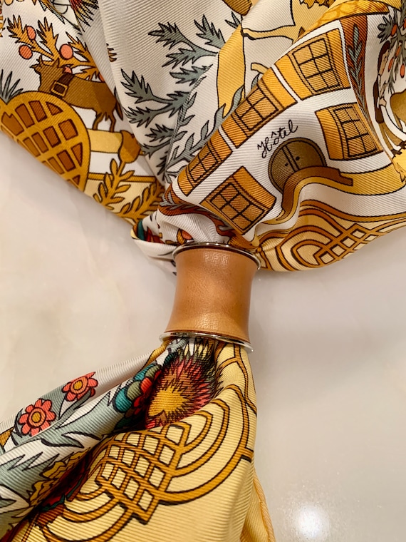 Watt's Antiques :: HERMES REGATE SCARF RING 