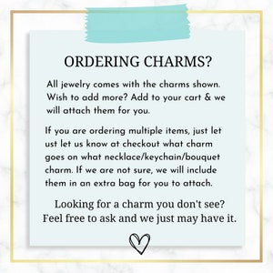 Hearts and Angel Wings Themed Charms You Can Add to Your Gutsy Goodness Pendant Necklace or Keychain, Antique Bronze image 2