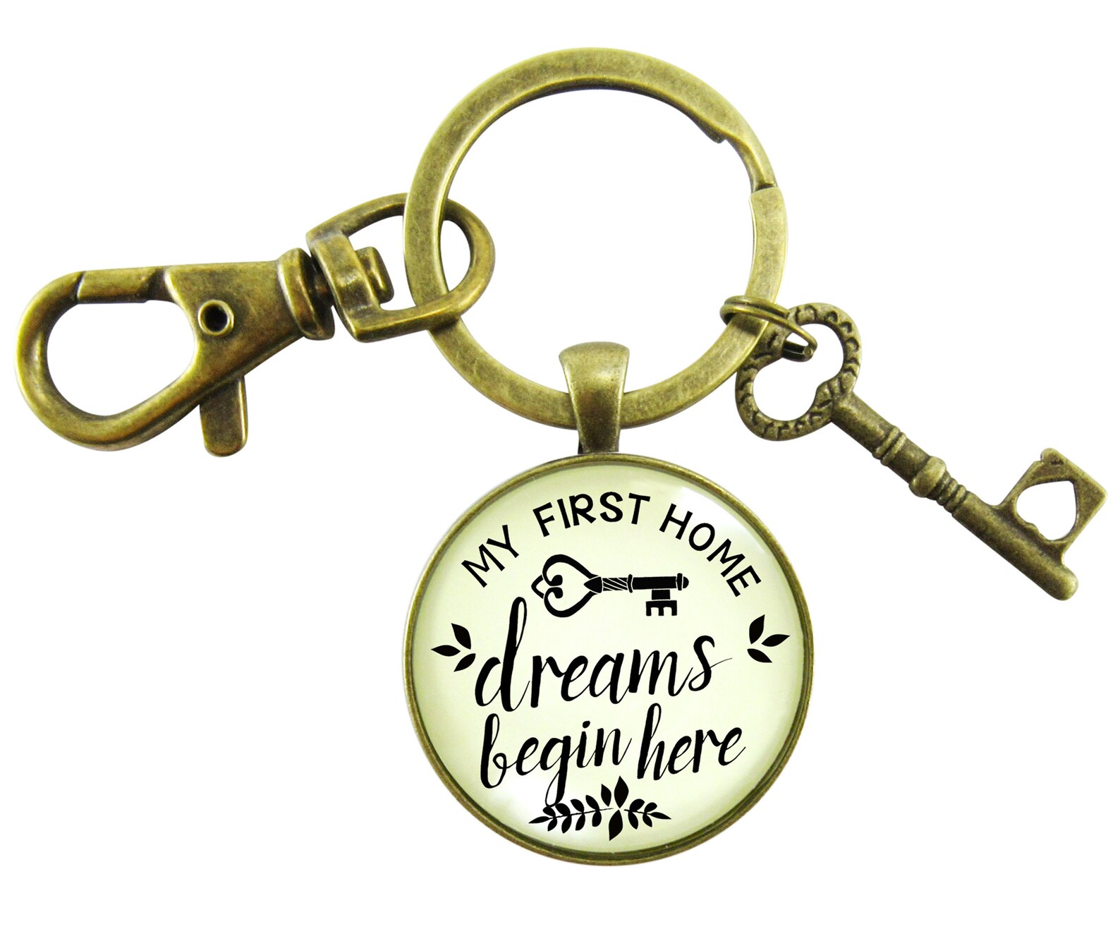 My First Home Our First Home Keychain New House Housewarming Etsy