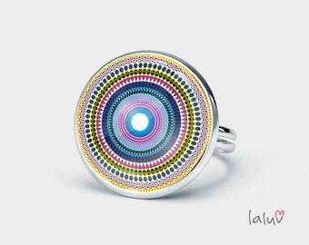 Ring LOVE MANDALA