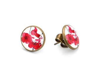 Mini stick earrings JAPAN FLOWERS