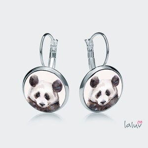 Earrings PANDA