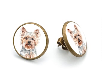 Stick earrings YORKSHIRE TERRIER