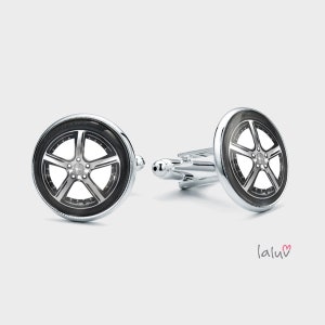 Cufflinks TIRES, gift for a man, wedding cufflinks, cufflinks for groom, groomsmen gift, funny cufflinks, gift for the driver