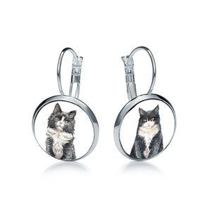 Drop earrings BRITISH CAT