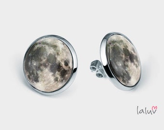 Stick earrings  MOON