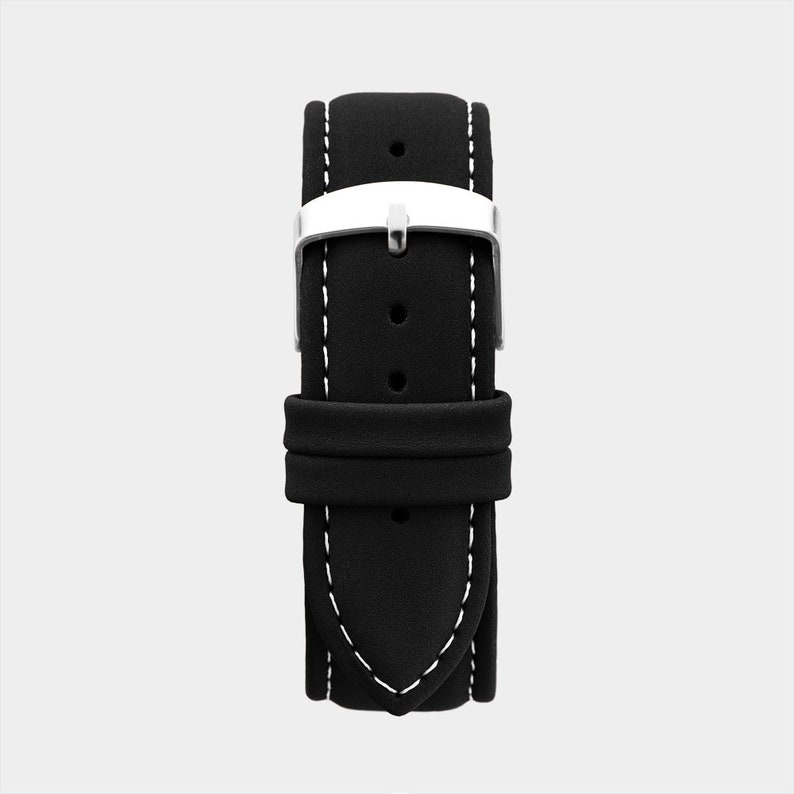Men's watch WITH YOUR GRAPHIC black strap image 2