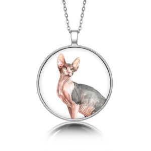 Medallion round SPHYNX CAT