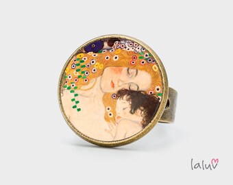 Anillo Klimt Madre e Hijo