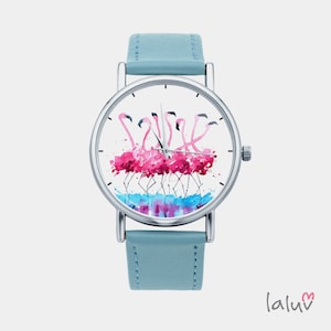 Watch with graphic FLAMINGOS image 1