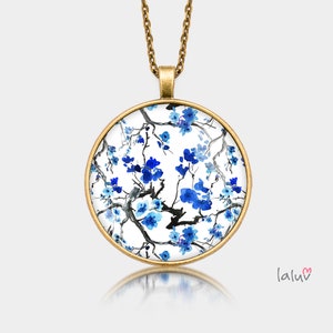 Medallion round BLUE