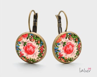 Earrings WILD ROSE