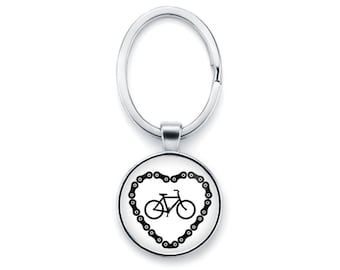 Keychain LOVE BIKE