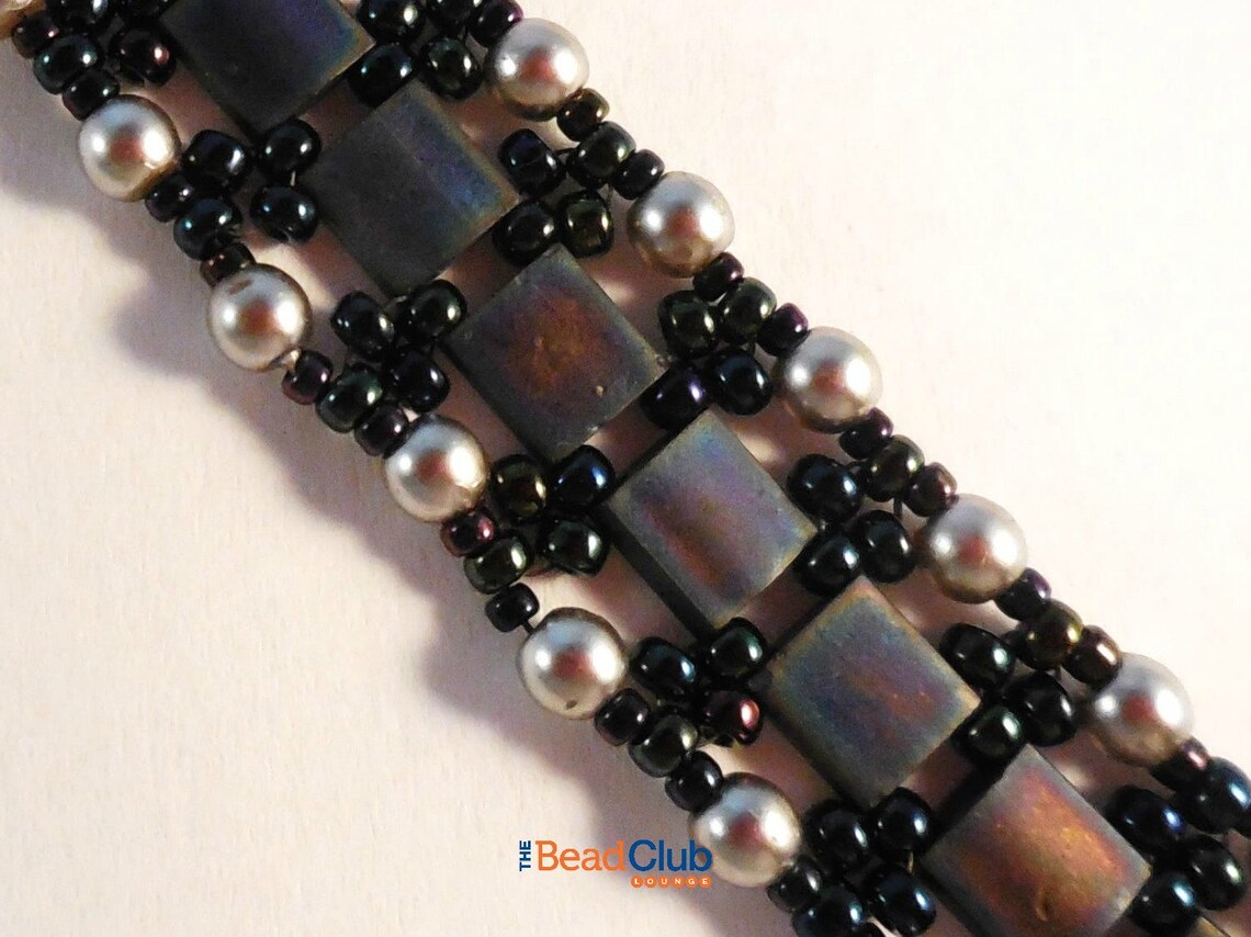 Tila Bead Patterns Beaded Bracelet Patterns Beading Etsy