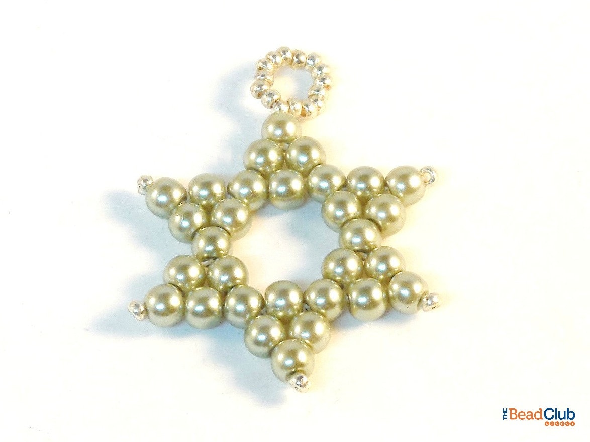 Beaded Star Ornament Patterns Beaded Christmas Ornament Etsy