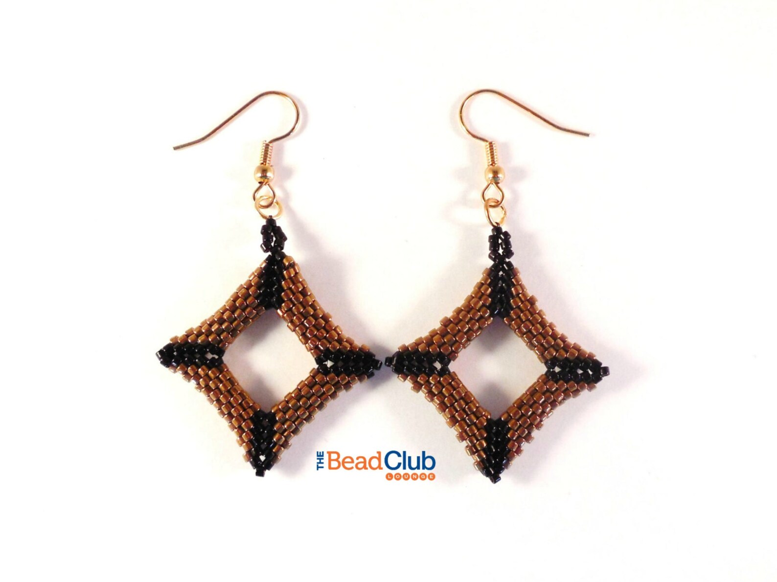 Peyote Earring Tutorial Peyote Stitch Patterns Seed Bead Etsy