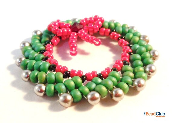 Christmas on sale beading projects
