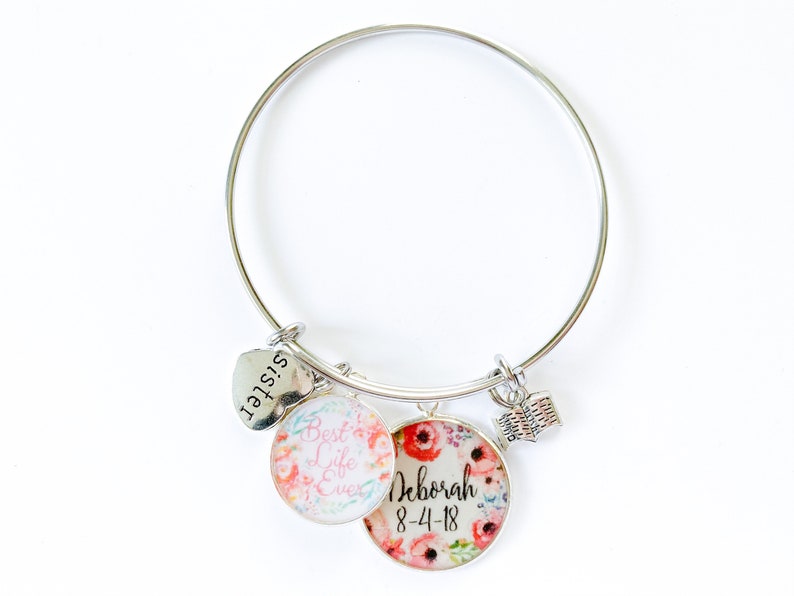 JW Custom Pendant Best Life Ever Jewelry JW Bracelet JW Baptism Bracelet