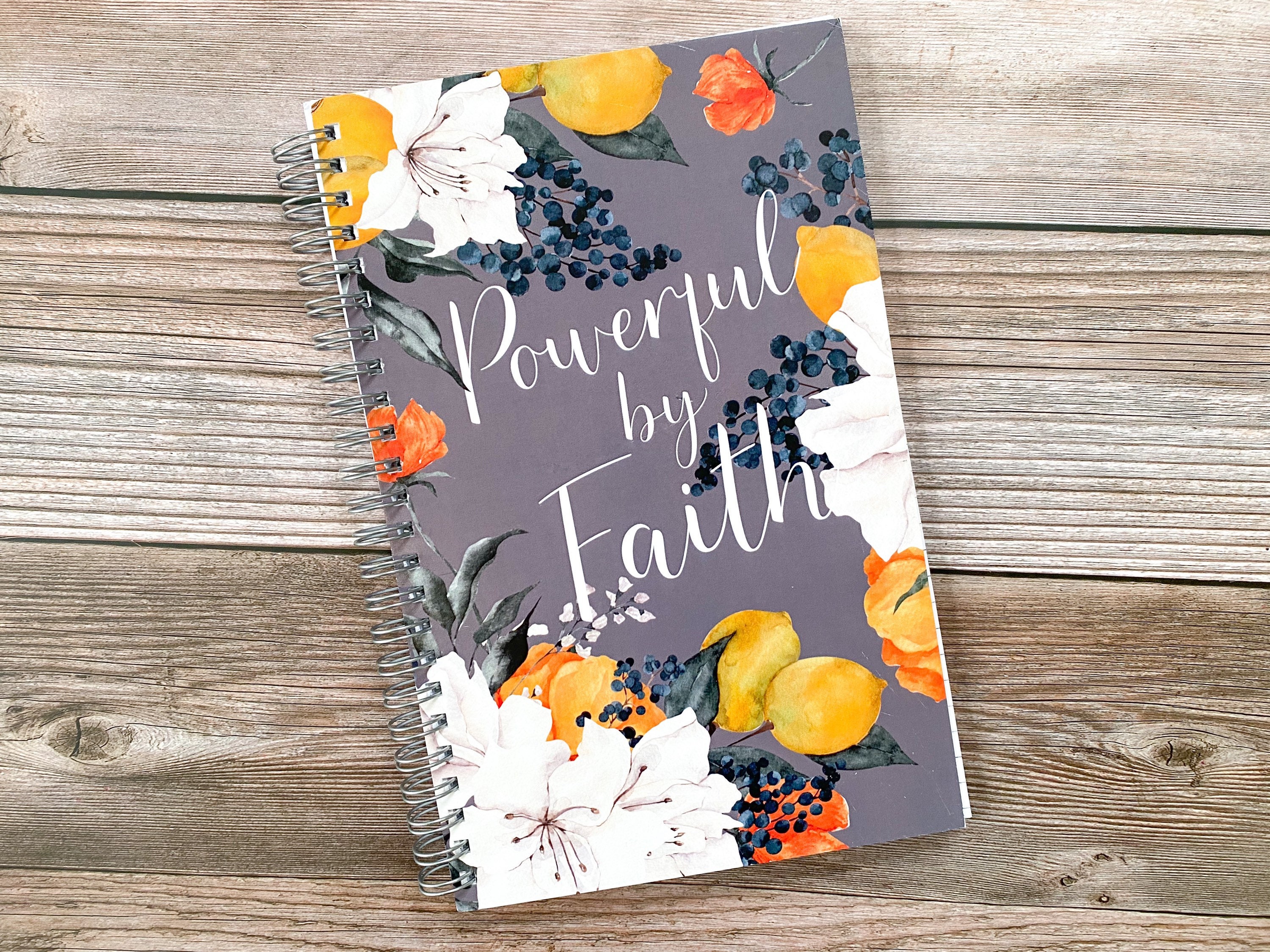 JW Convention 2021 Powerful By Faith Notebook Floral