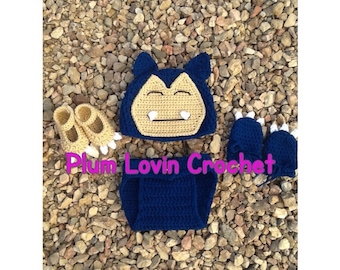 Crochet monster outfit