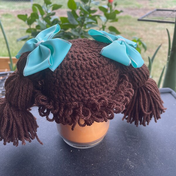 Cabbage patch wig hats for sale