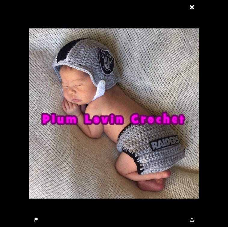 Las Vegas Raiders Baby Inspired Outfit 