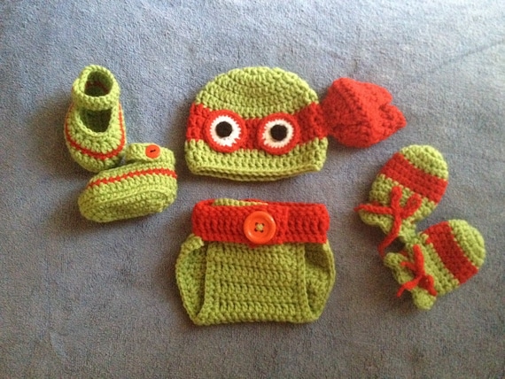 crochet ninja turtle outfit