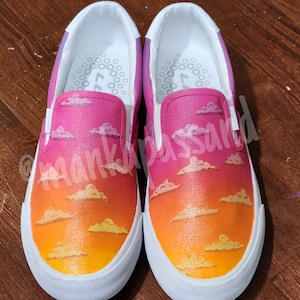 Hand-painted Canvas Shoes