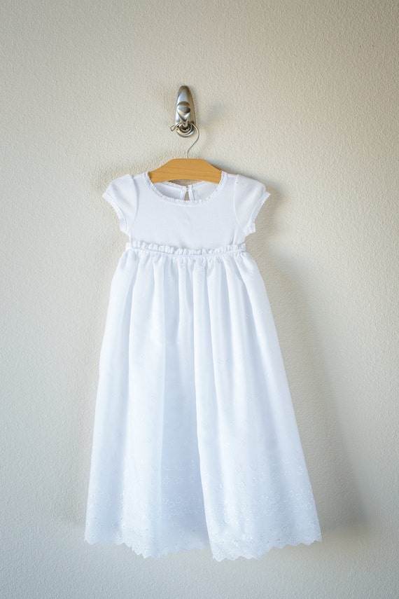 simple baptism gown