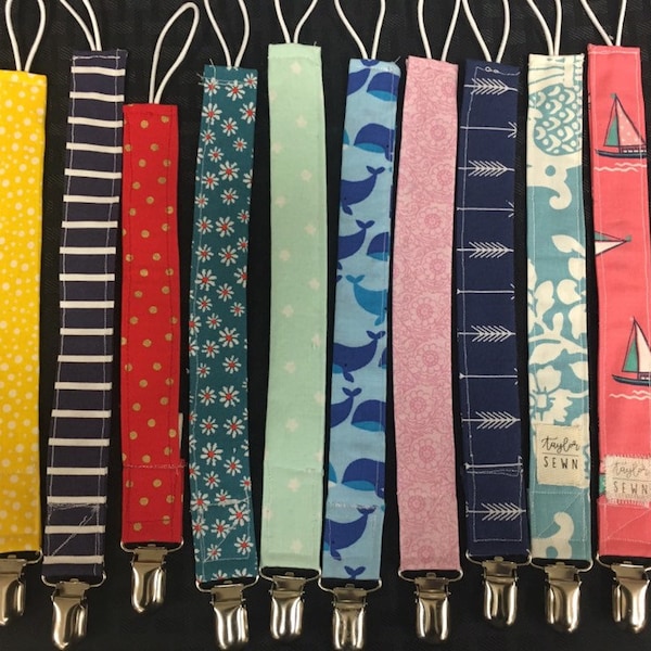 Pacifier Clip Etsy