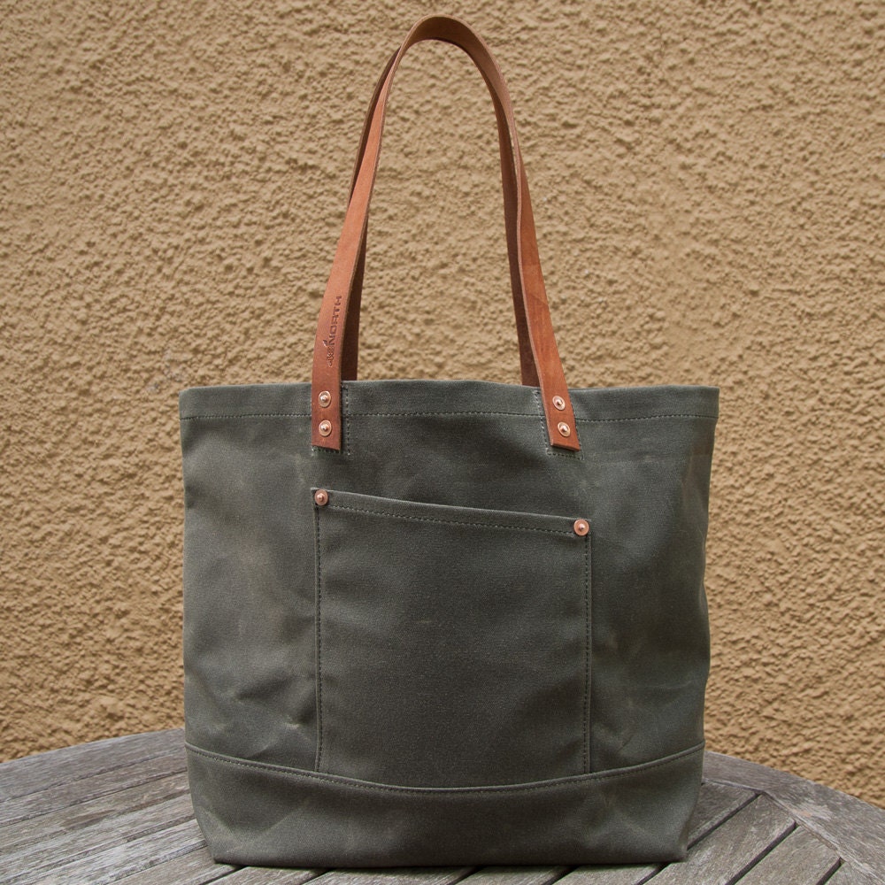 Waxed Canvas Meghan Markle Madewell Canvas Medium Transport Tote